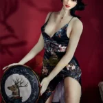 Elegant Oriental Dark Seduction Fantasy Sex Doll