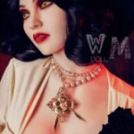 169cm 5ft6 TPE Chubby Chest Big Hips Black Hair Sex Doll #159 Head