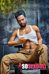 Athletic Mature Rugged Male Companion Sex Doll