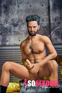 Athletic Mature Rugged Male Companion Sex Doll