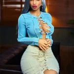 164cm 5ft38 TPE Curvy Urban Lace Up Style Realistic Sex Doll