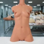 80cm 2ft6 Silicone A Cup Toned Figure Torso Sex Doll #ULW 661