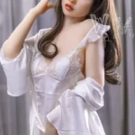 159cm 5ft2 TPE C Cup Round Hips Skinny Asian Sex Doll #452 Head