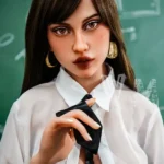 162cm 5ft3 TPE E Cup Thick Figure Black Hair Sex Doll #336 Head