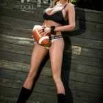 162cm 5ft3 TPE F Cup Ample Butt Blonde Ponytail Sex Doll #198 Head