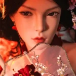 165cm 5ft4 Red Lingerie Realistic Sex Dolls Oriental Style Seductive Love Dolls C Cup