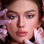 168cm 5ft5 Soft Velvet Theme Sex Dolls Playful Seductive Pose Dolls