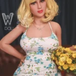 170cm 5ft5 TPE Chubby Bust Plump Hips Curly Hair Sex Doll #402 Head