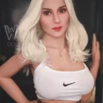 170cm 5ft5 TPE D Cup Curvy Hips Wavy Short Hair Sex Doll #408 Head