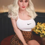 170cm 5ft5 TPE D Cup Curvy Hips Wavy Short Hair Sex Doll #408 Head