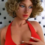 170cm 5ft6 Red Swimsuit Realistic Sex Dolls Curvy Body Love Dolls