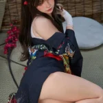 150cm 4ft9 Dark Hair Glamour Love Dolls Warrior Style Seduction Dolls