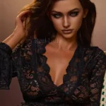150cm 4ft9 Sophisticated Beauty Love Dolls Deep V Neck Seduction Dolls