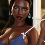 158cm 5ft2 Dark Skin High End Adult Sex Dolls G Cup9