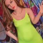 158cm 5ft2 TPE Pregnant Figure Chubby Butt Sex Doll #117 C Head