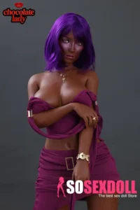 160cm 5ft2 Curvy Chocolate Beauty Sex Dolls Exotic Glamour Sex Dolls E Cup