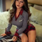161cm 5ft3 Nerdy Glasses Beauty Sex Dolls C Cup In Stock (EU Only)