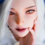 161cm 5ft3 White Hair Goddess Love Dolls F Cup In Stock (US Only)