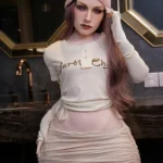148cm 4ft8 Silicone Petite Breast Femboy Big Butt Sex Doll #S14 Head 1