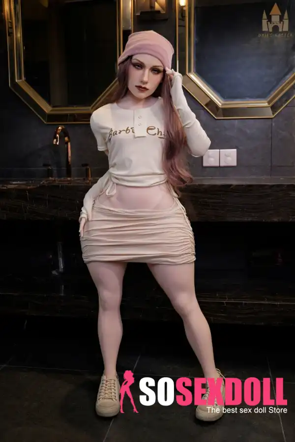 148cm 4ft8 Silicone Petite Breast Femboy Big Butt Sex Doll #S14 Head 22
