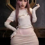 148cm 4ft8 Silicone Petite Breast Femboy Big Butt Sex Doll #S14 Head 3