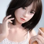 153cm 5ft A Cup Realistic Petite Sex Doll #164SC Head14
