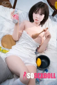153cm 5ft A Cup Realistic Petite Sex Doll #164SC Head7