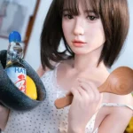 153cm 5ft A Cup Realistic Petite Sex Doll #164SC Head4