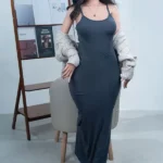 160cm 5ft3 C Cup Silicone Big Ass Sex Doll Life Size Doll#166SC Head21