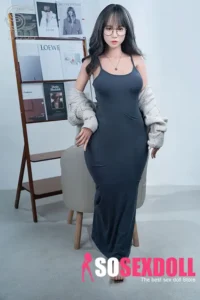 160cm 5ft3 C Cup Silicone Big Ass Sex Doll Life Size Doll#166SC Head21