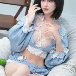 153cm 5ft A Cup Life Size Silicone Sex Dolls Realistic Naked Sex Doll #155SO Head16