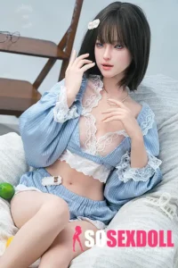 153cm 5ft A Cup Life Size Silicone Sex Dolls Realistic Naked Sex Doll #155SO Head16