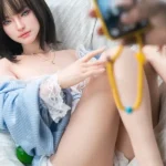153cm 5ft A Cup Life Size Silicone Sex Dolls Realistic Naked Sex Doll #155SO Head11