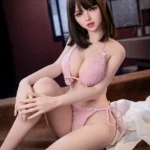 150cm 4ft9 TPE F Cup Chest Slim Body Sex Doll #228 Head 4