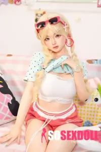 C Cup Blonde Lovely Barbie Sex Doll Natural Skin 36