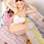 C Cup Blonde Lovely Barbie Sex Doll Natural Skin 44