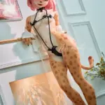 b cup petite figure pink hair sex dolls 4