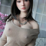 161cm 5ft3 Silicone D Cup Beauty Most Realistic Sex Doll # 162SC Head