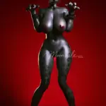 D Cup Black Panther Sex Dolls 29