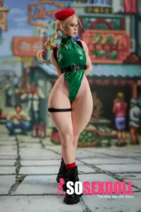 70cm 2ft3 Silicone A Cup Muscular Body Sex Doll 07