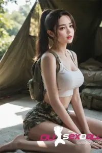 Slim Fair Skin Girl Outdoor Asian Sex Doll 2