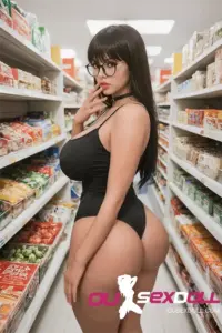 163cm 6ft3 TPE Big Boobs Chubby Figure Mature Sex Doll #161 Head 3