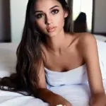 166cm 5ft4 TPE Small Breasts Charming Real Skin Sex Doll #174 Head 5