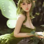 big breasts green sprite sexy love doll 3