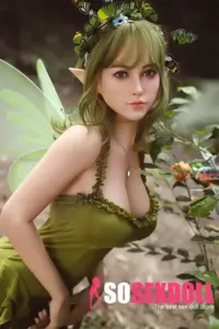 big breasts green sprite sexy love doll 6