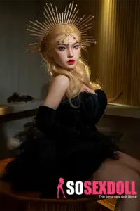Small Breasts Elegance Blond Beauty Sexy Doll 3
