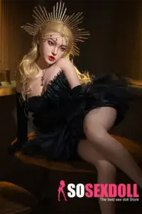 Small Breasts Elegance Blond Beauty Sexy Doll 5