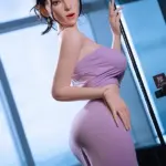 Big Breasts Real Black Hair Sexy Adult Doll 5