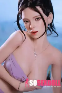 Big Breasts Real Black Hair Sexy Adult Doll 8