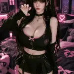 Big Breasts Black Hair Attractive Sex Doll 1